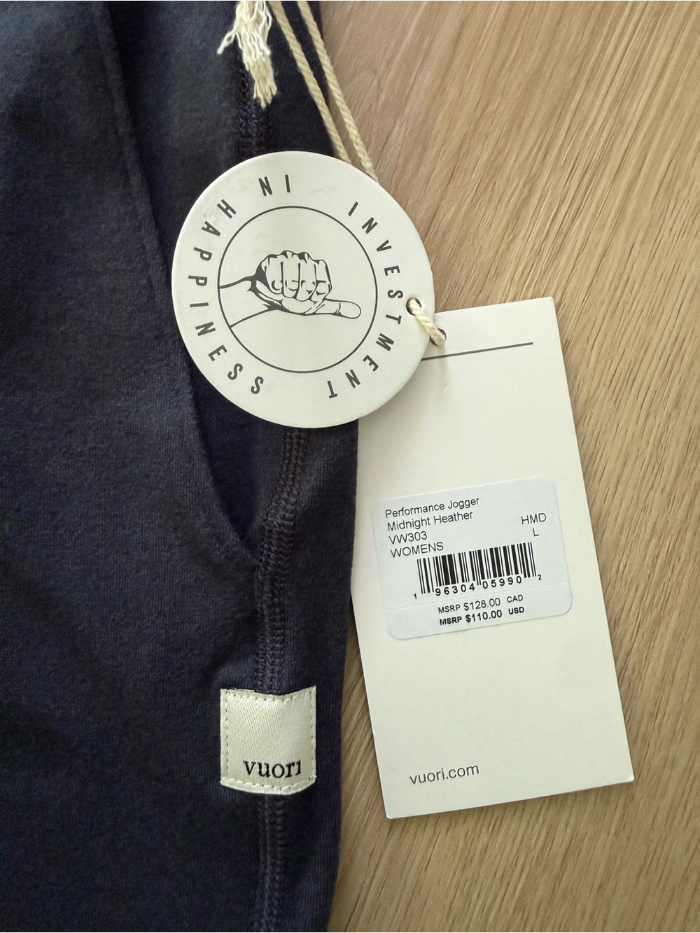 NWT Vuori Women’s Performance Jogger Pants L - Picture 4 of 4